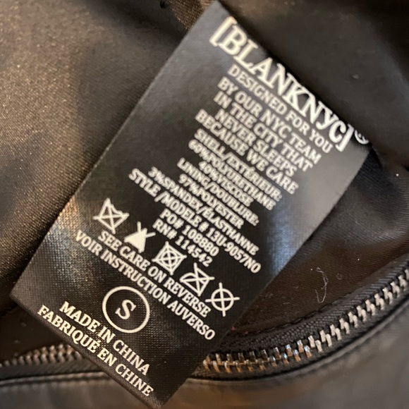 BlankNYC Faux leather biker jacket - Picture 4 of 5